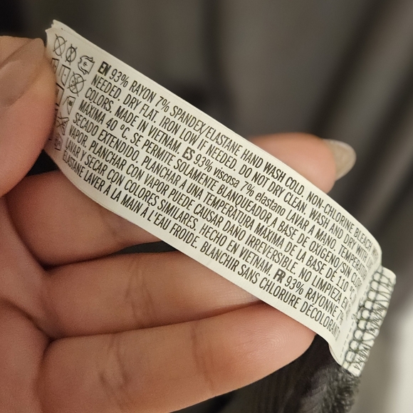 Khaki green ribbed dress 0X plus size sleeveless forever21 flared soft Summer - Picture 2 of 3